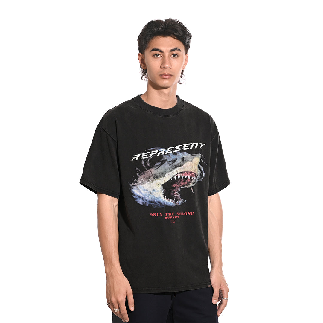 Represent Only The Strong Survive Shark T-Shirt