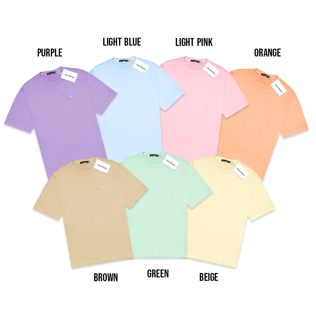ASD Tonal Face Patch Pastel T-Shirt