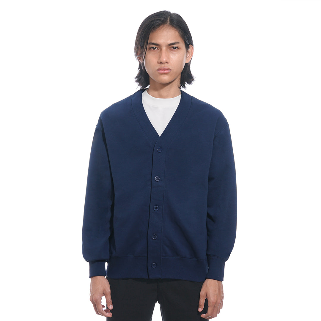 FOLX Heavyweight French Terry Cardigan