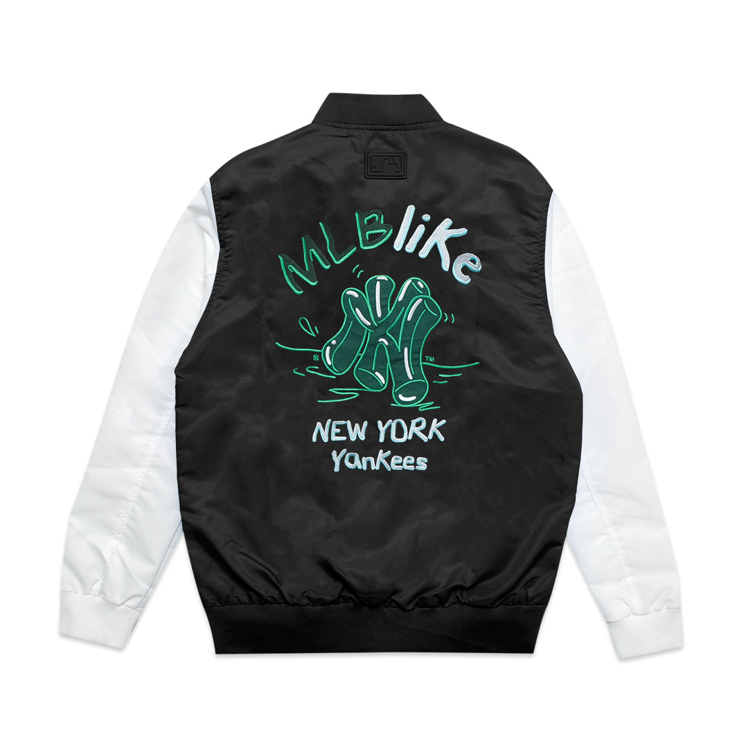 M7B Color-Block Bomber Jacket