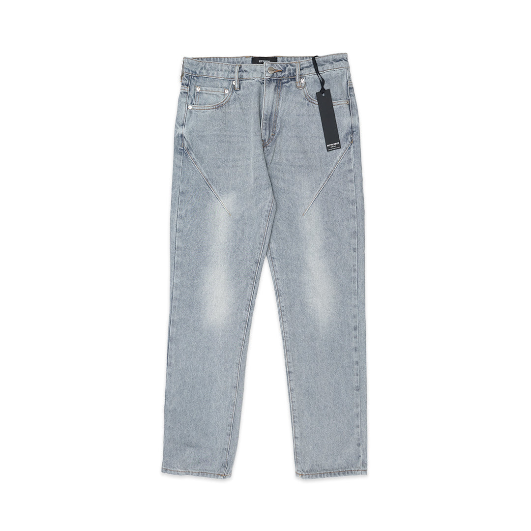 Represent Baggy Front Stitch Denim Jeans