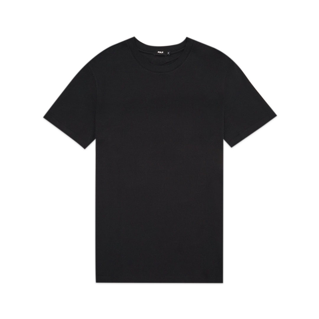 FOLX Regular Fit Mercerised Cotton T-Shirt