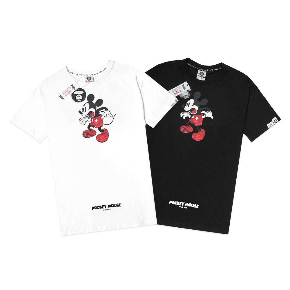 AAPE X DSNY Shocked Mickey T-Shirt