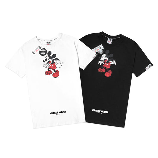 AAPE X DSNY Shocked Mickey T-Shirt