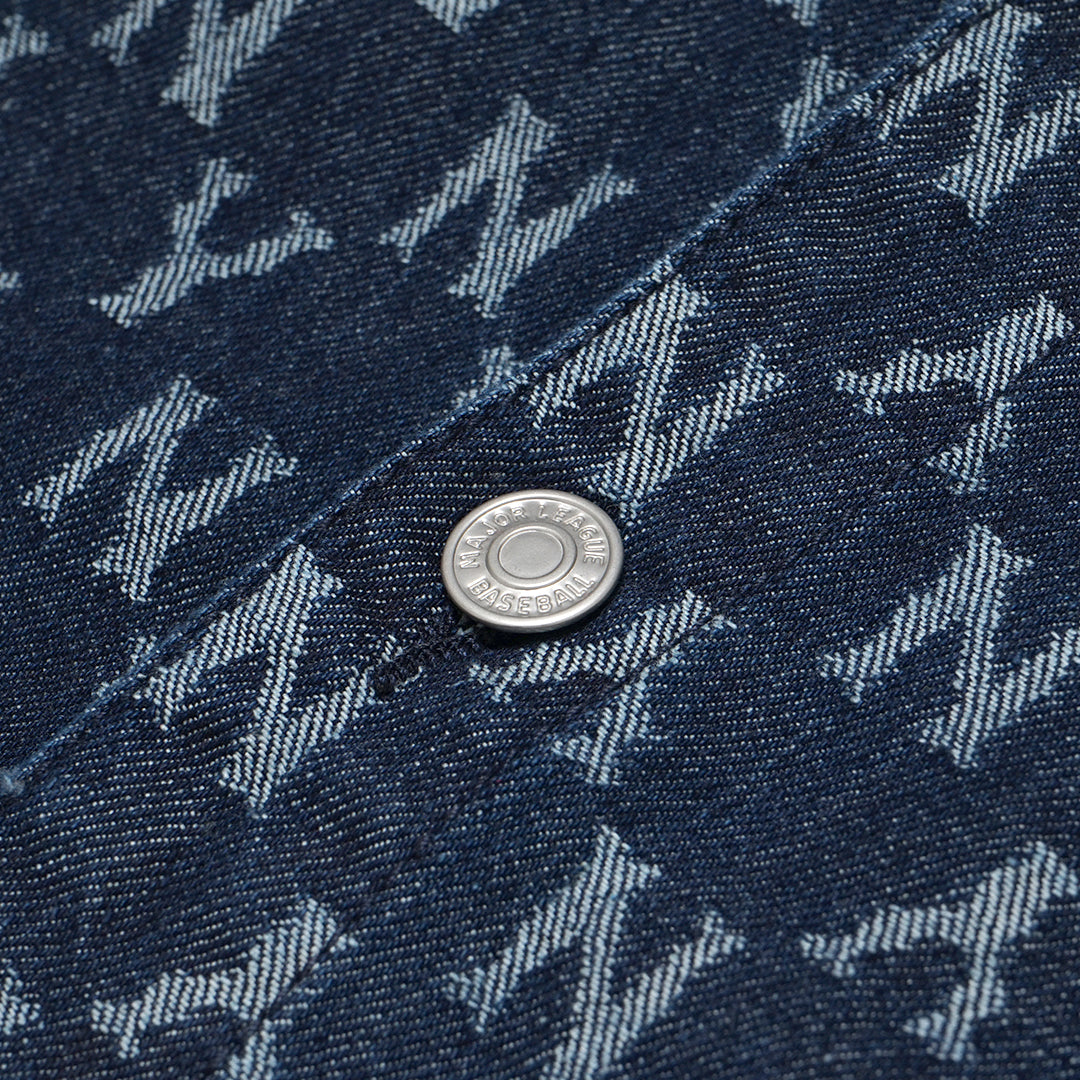 M7B Tonal Monogram Denim Jacket
