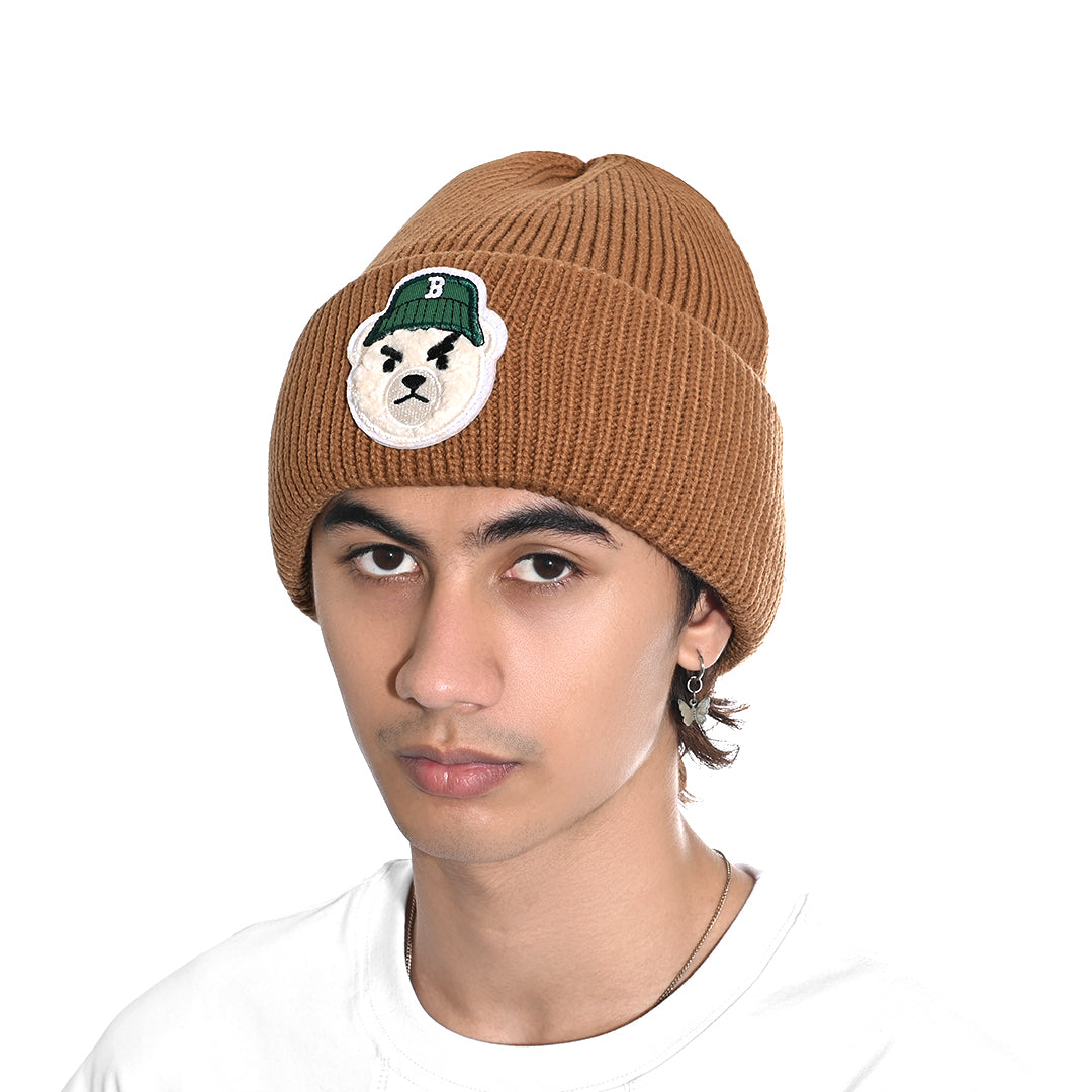 M7B Mega Bear Logo Beanie Hat