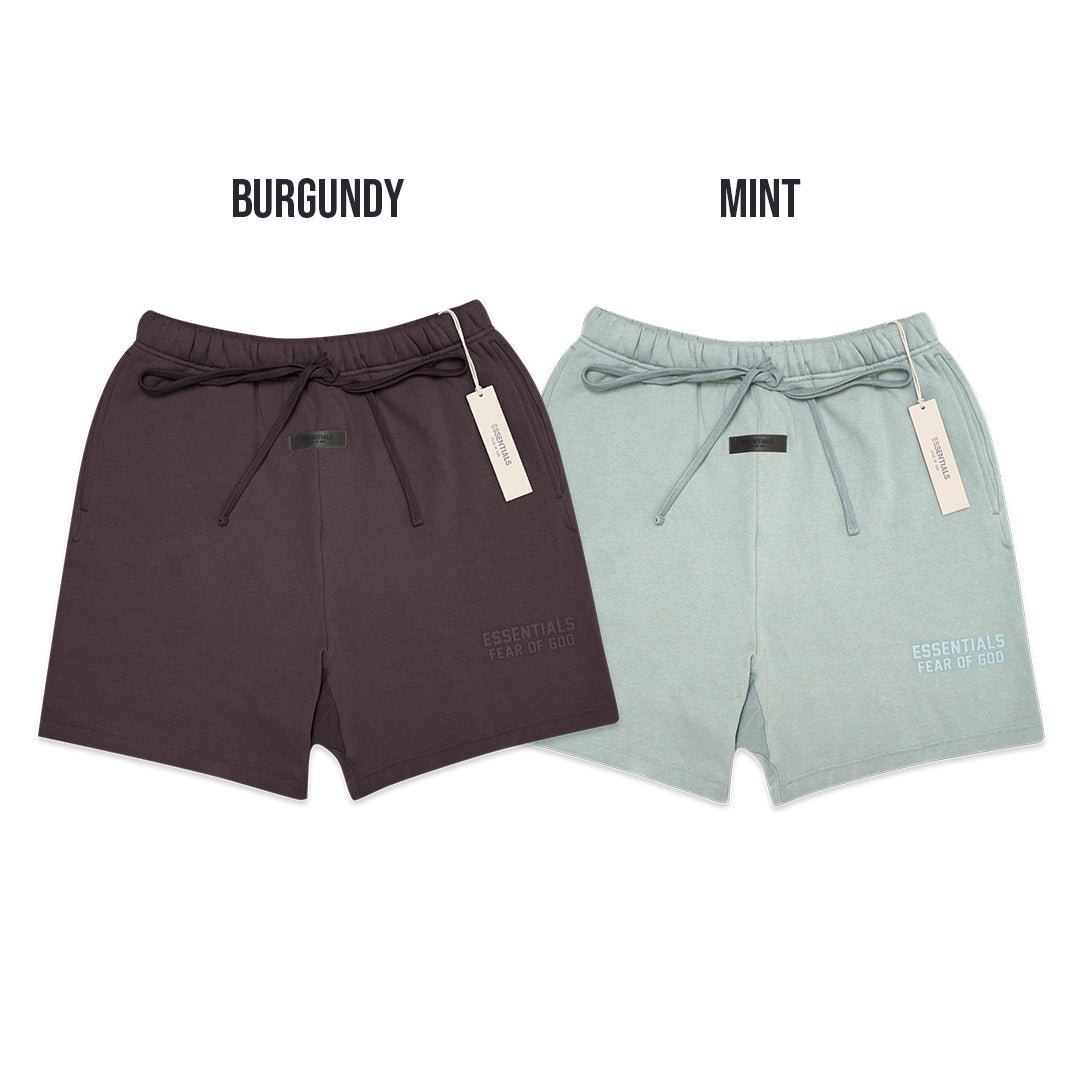 FOG Essentials Solid Rubber Text Shorts