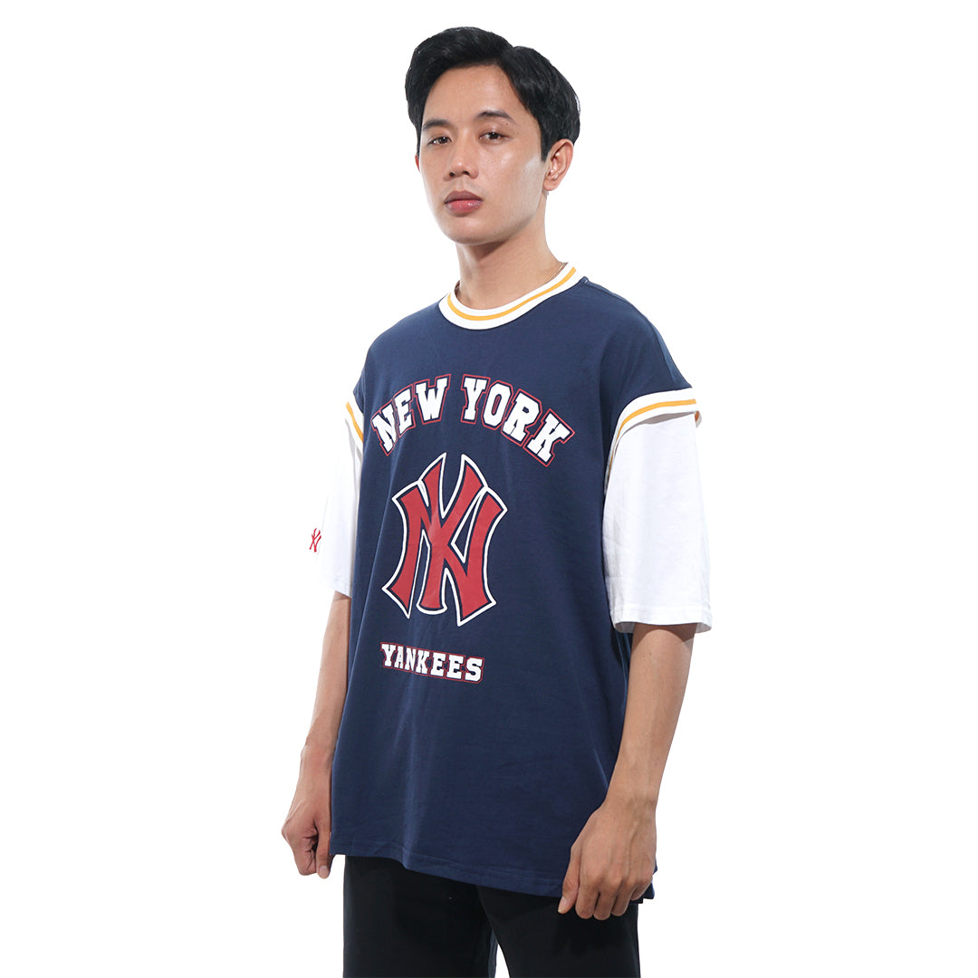 M7B Color-Block Sleeve T-Shirt