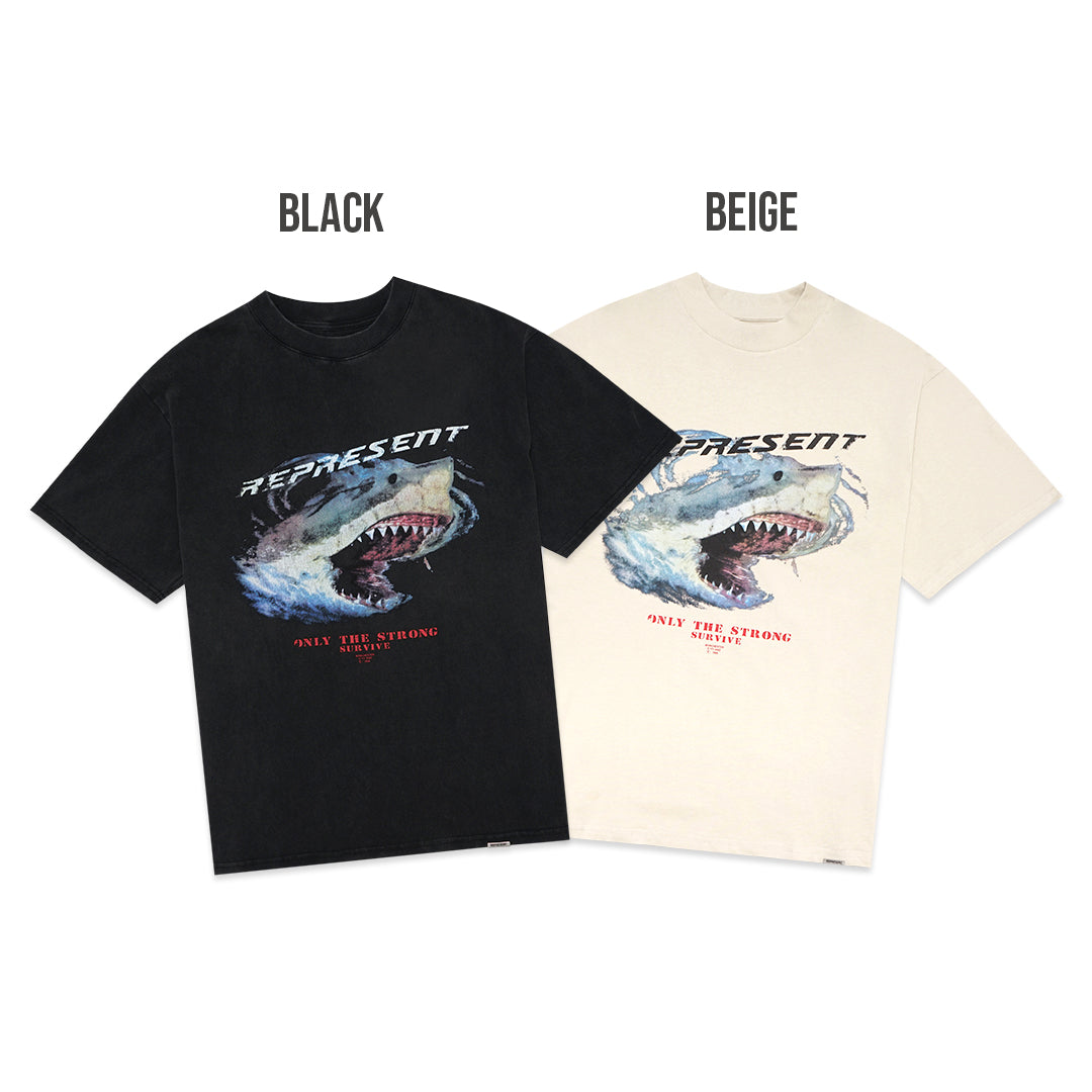 Represent Only The Strong Survive Shark T-Shirt