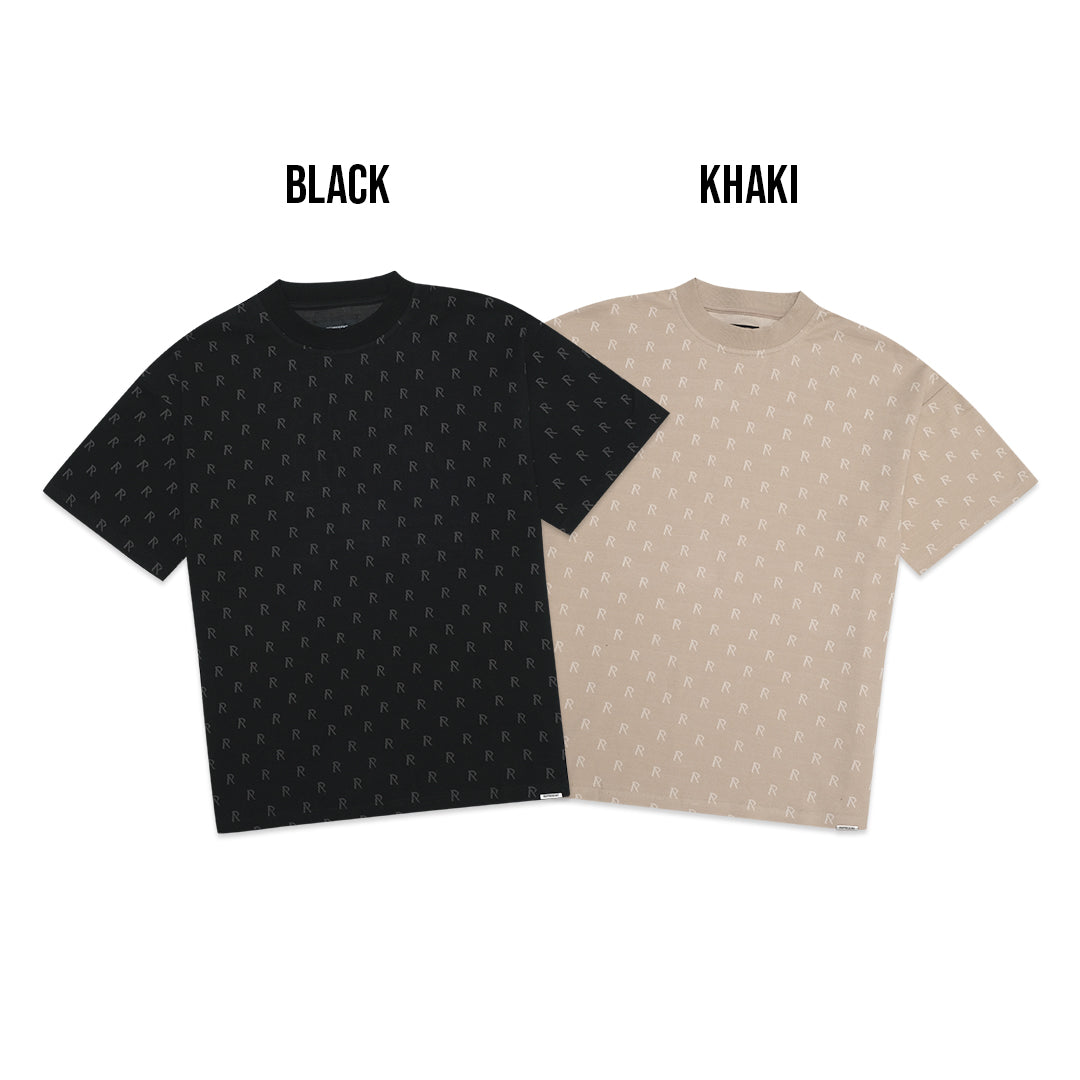 Represent Jacquard Monogram Logo T-Shirt