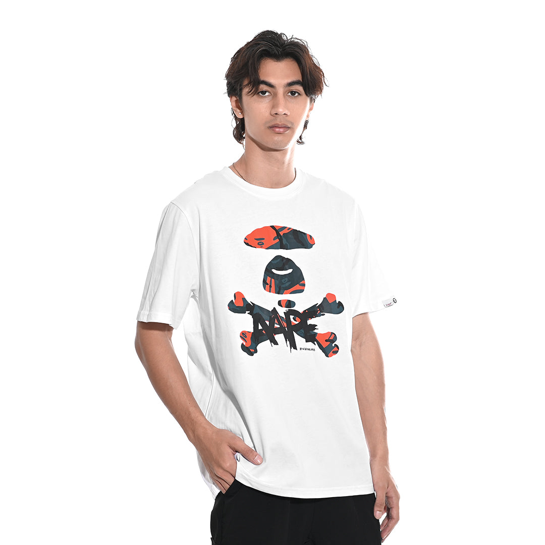 AAPE GRQ Camo Bone T-Shirt