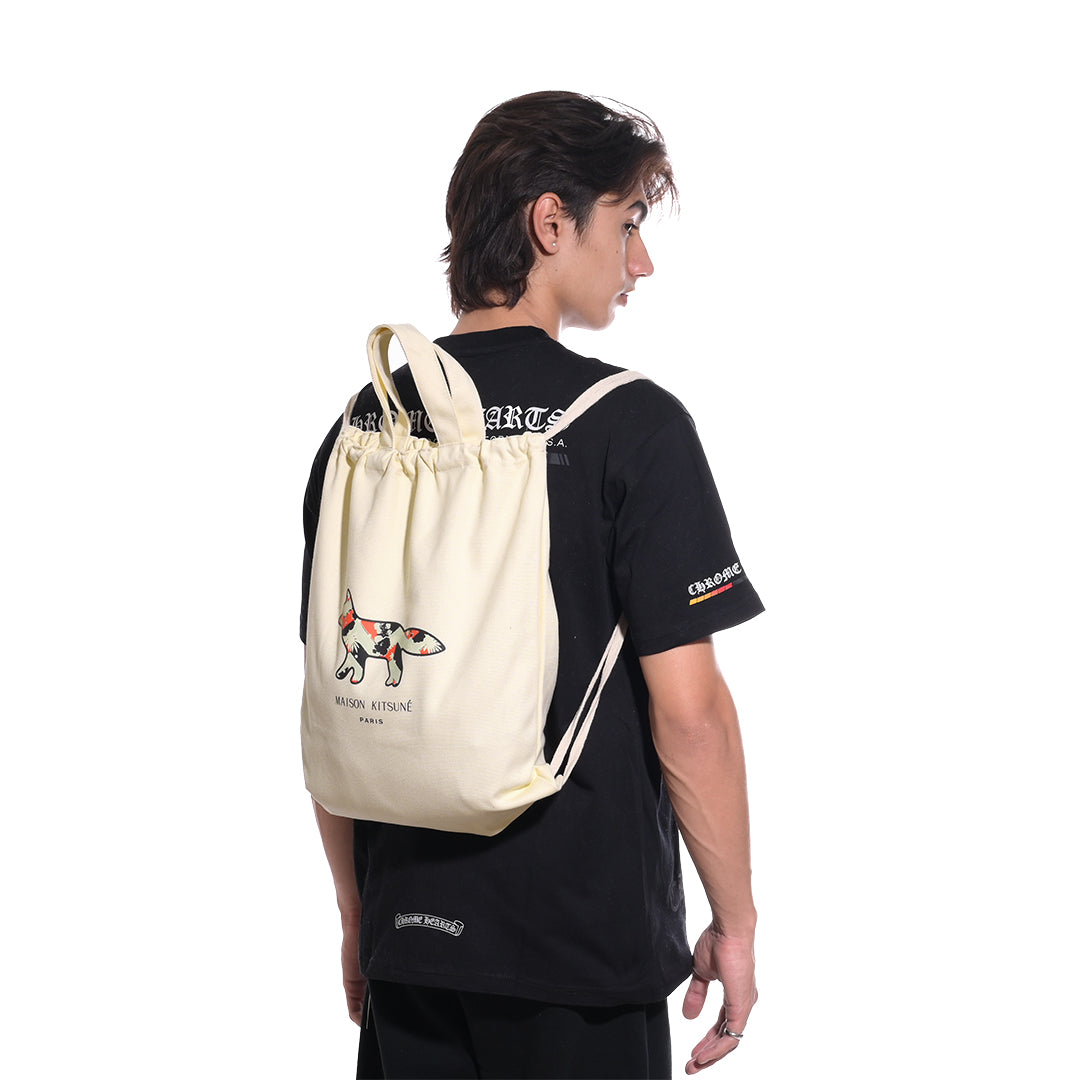MKS Fox Logo Tote Backpack