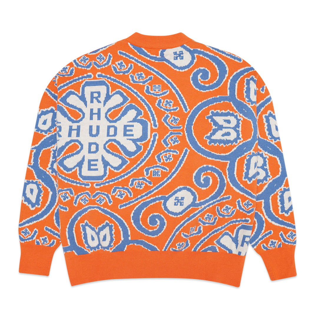 Rhude Tile Knit Crewneck Sweater