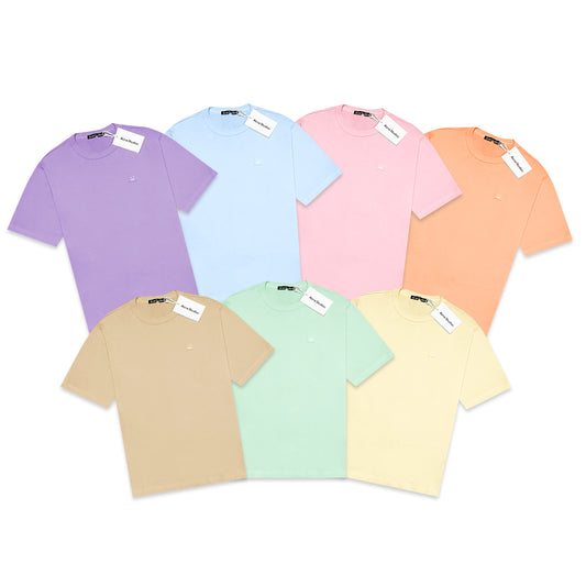 ASD Tonal Face Patch Pastel T-Shirt