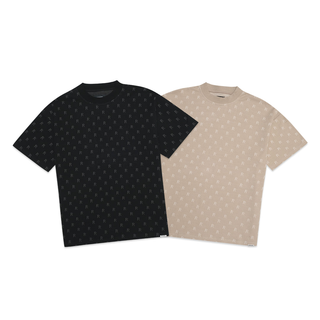 Represent Jacquard Monogram Logo T-Shirt