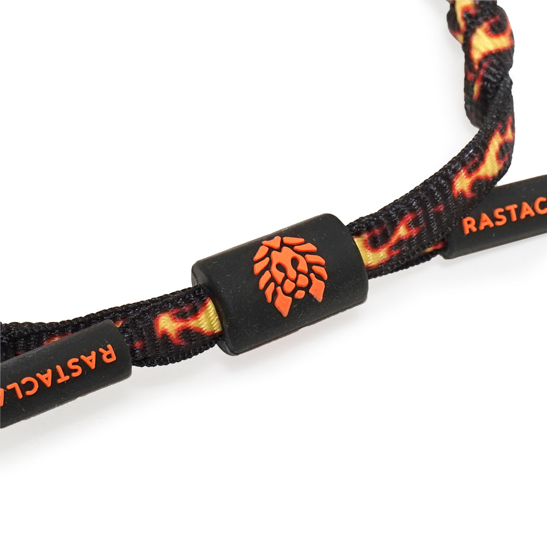 Rastaclat Flames Braided Bracelet