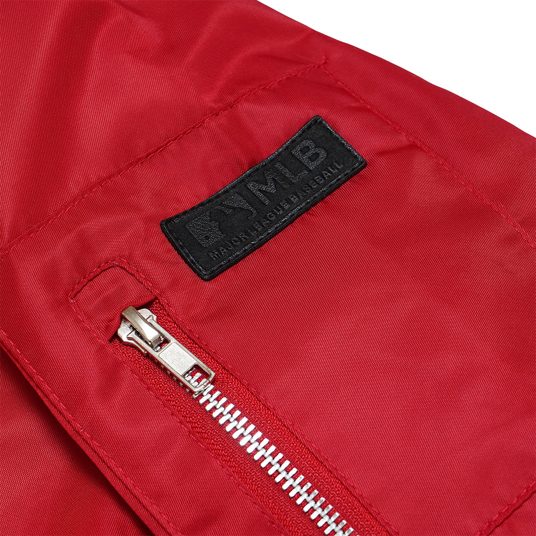 M7B Chest Logo Padded Bomber Jacket
