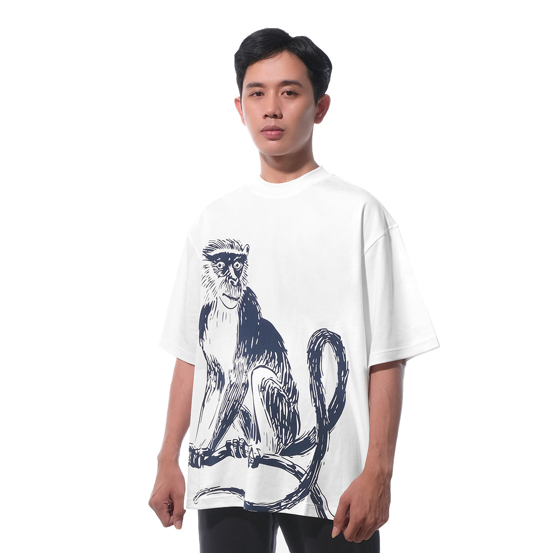 FOLX Monkey Print T-Shirt
