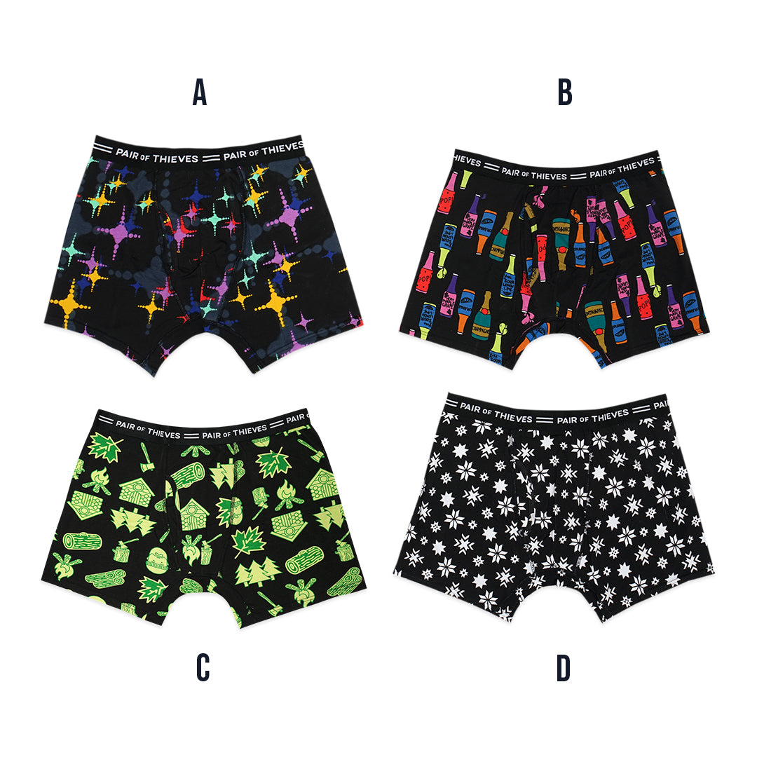 Pair Of Thieves 4-Way Cotton Stretch Boxer Brief