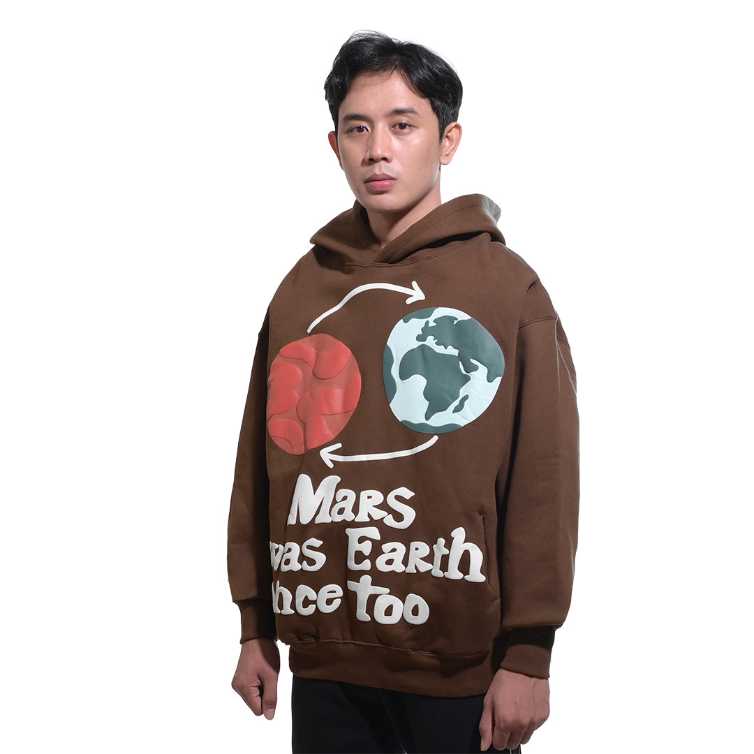 Broken Planet Mars Was Earth Once Too Hoodie