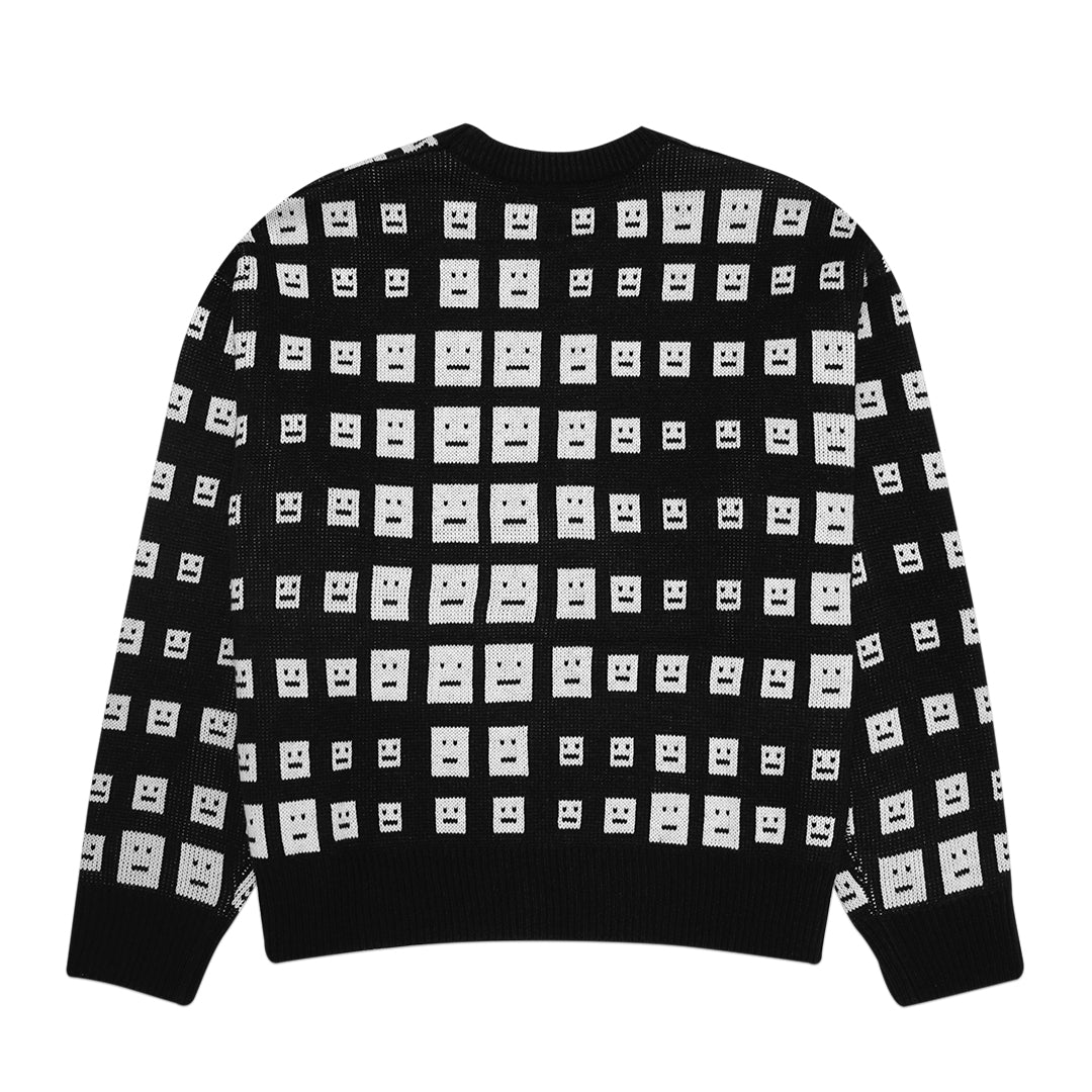 ASD Kick Optical Face Knitted Sweater
