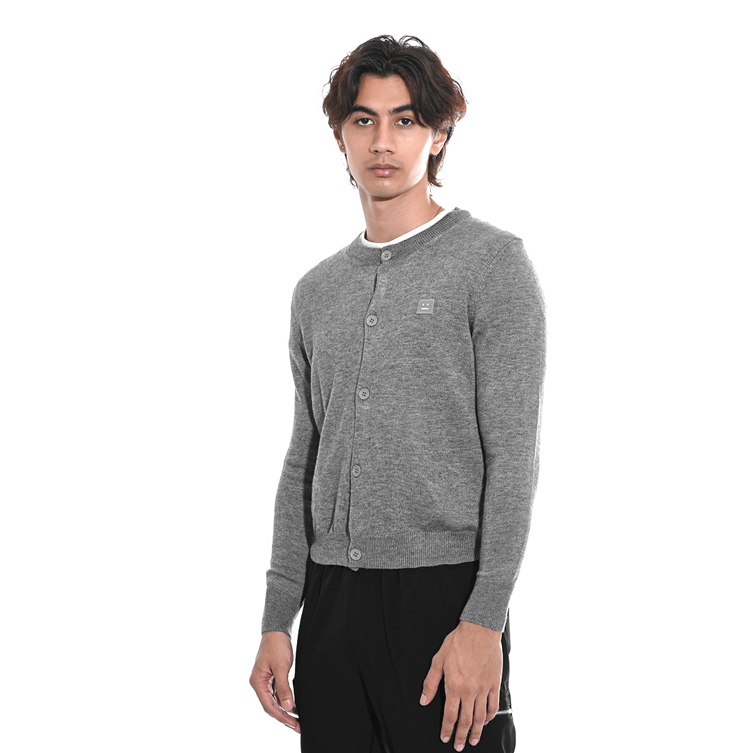 ASD Logo Crewneck Cardigan