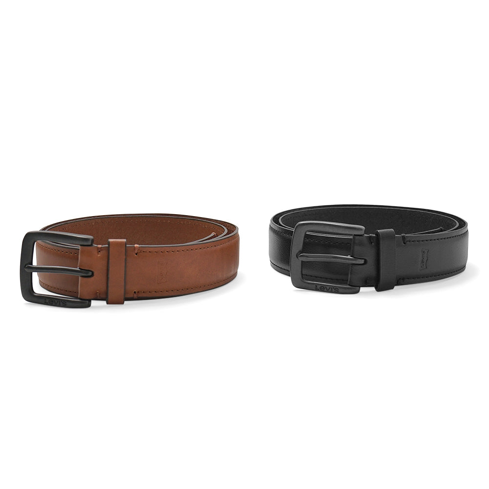 LVS Black Pin Buckle Belt
