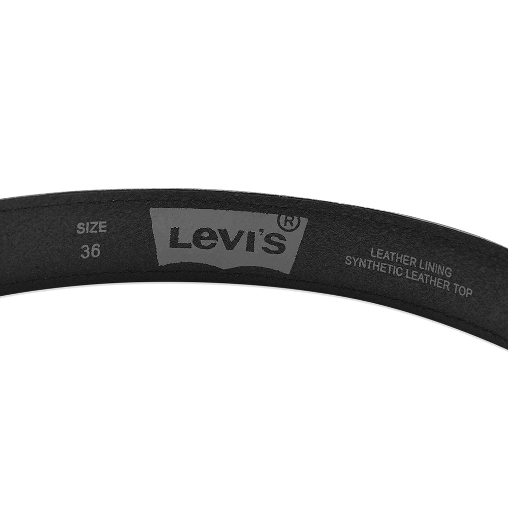 LVS Black Pin Buckle Belt