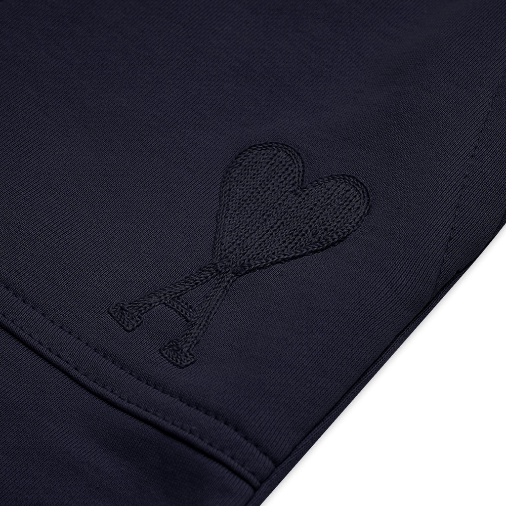 4M1 Solid Heart Logo Shorts Navy