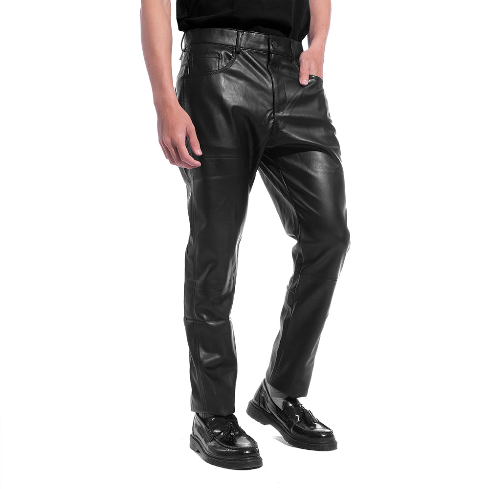 ZRA Faux Leather Pants Black