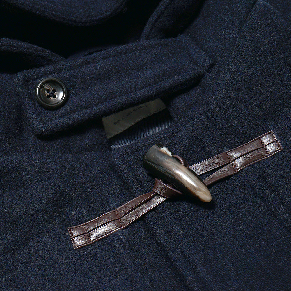 Mango Recycled Wool Coat Jacket Navy