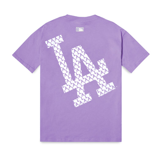 M7B Monogram Mega Logo T-Shirt Purple