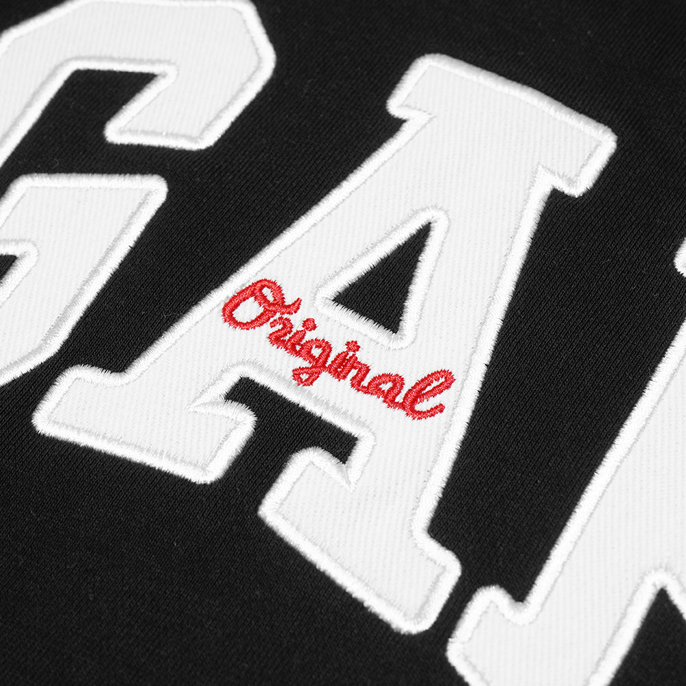 GAP Patch Logo Crewneck Sweatshirt Black