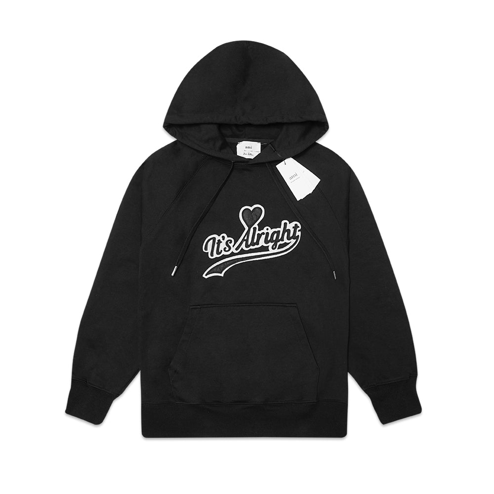 4M1 Its Alright Hoodie Black