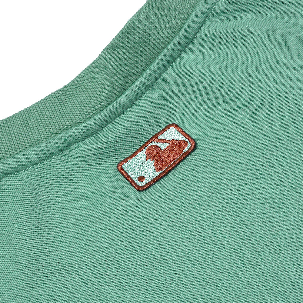 M7B Cartoon Overfit Sweatshirt Green