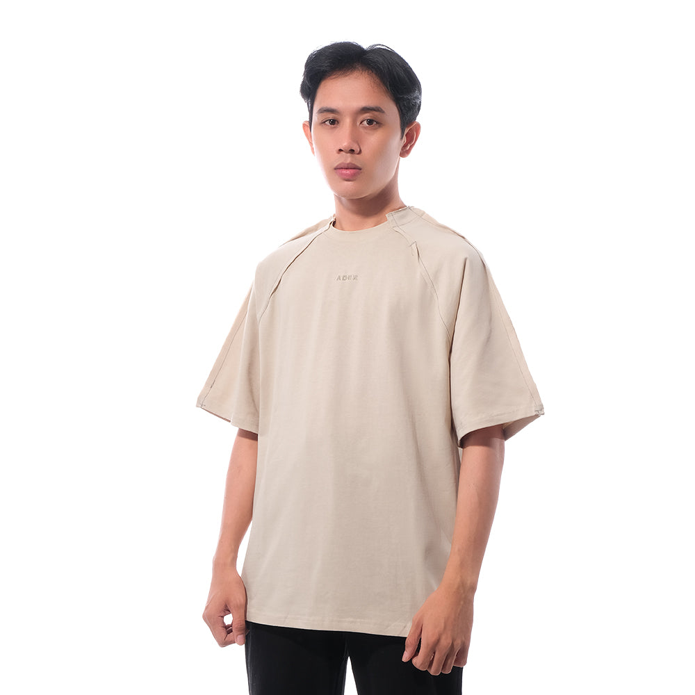 Ader Error Sciss T-Shirt Beige
