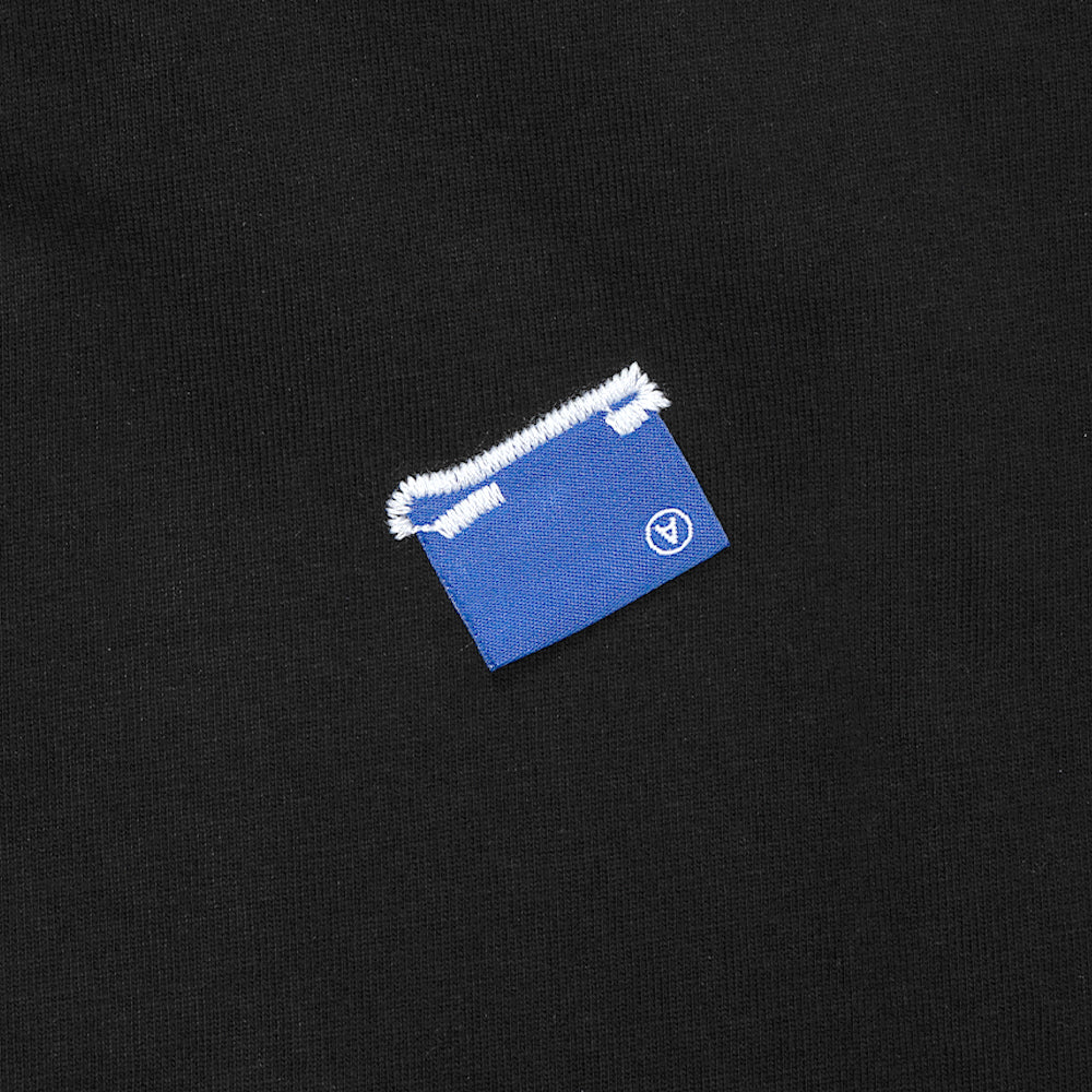 Ader Error AE Spray Logo T-Shirt Black