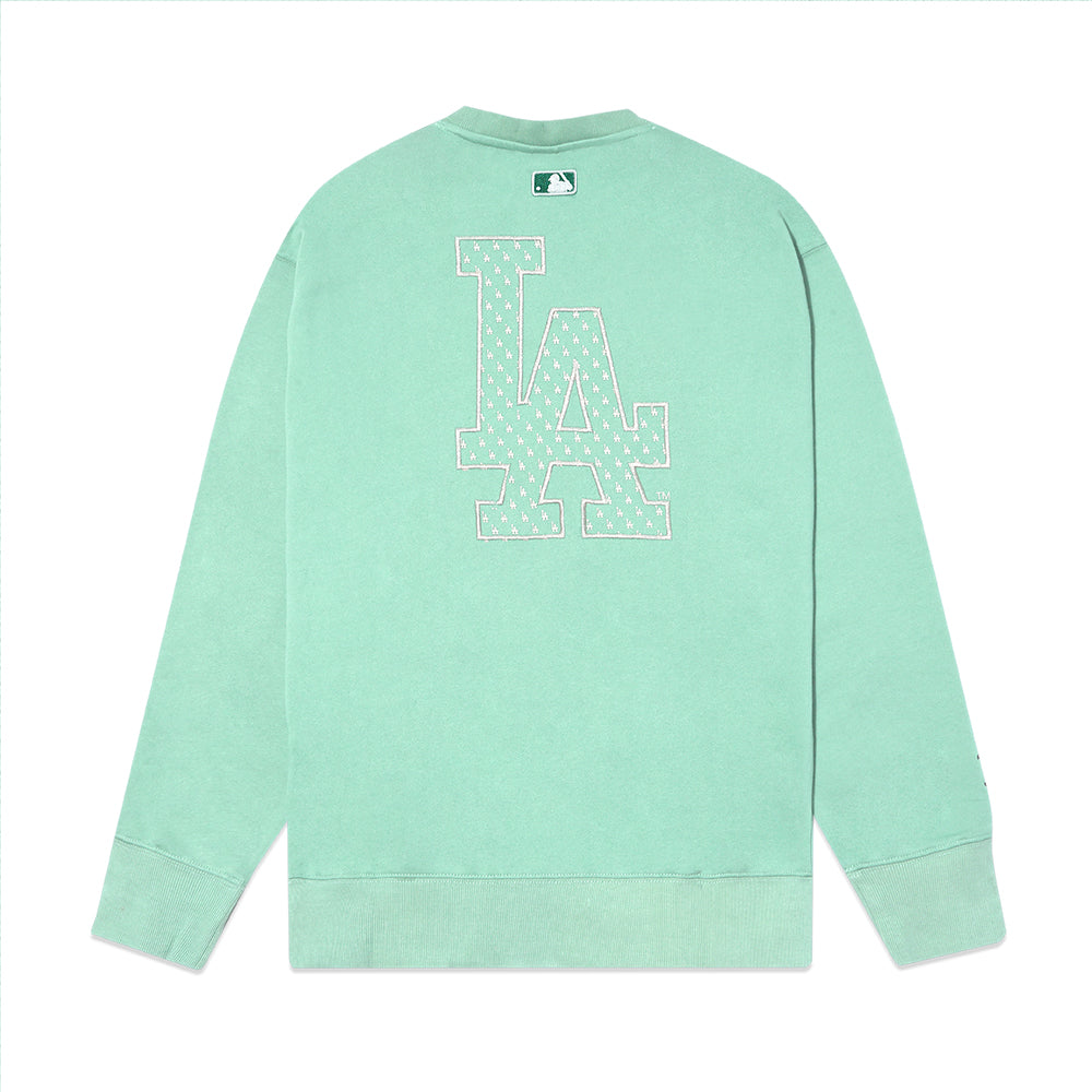 M7B Monogram Back Logo Sweatshirts Light Green