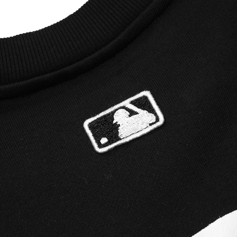 M7B Checkerboard Big Logo Sweatshirt Black