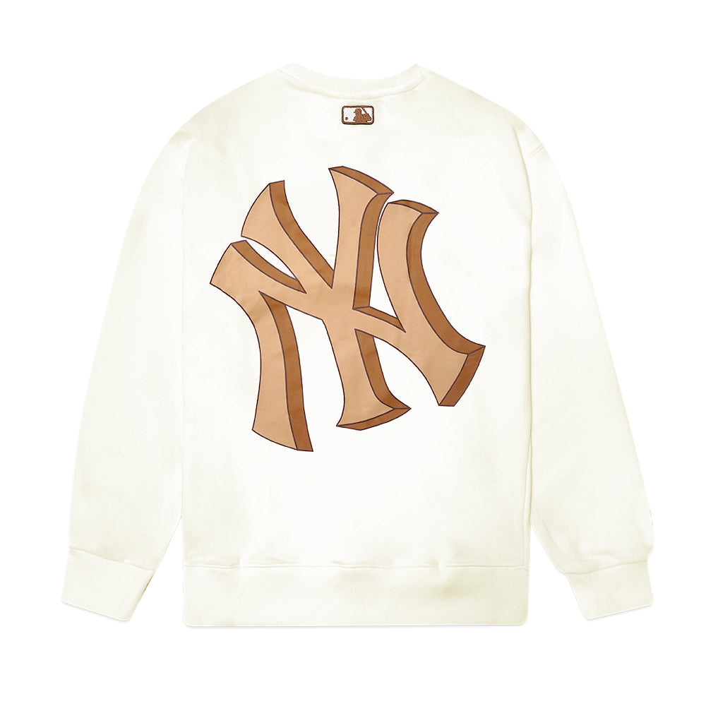 M7B Mega Logo Sweatshirt Beige
