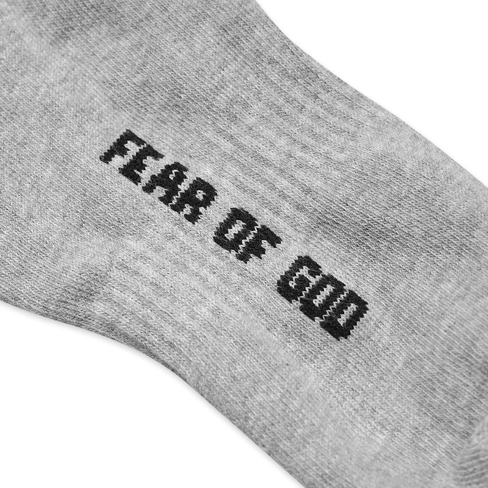 FOG ABC Text Logo Mid Socks