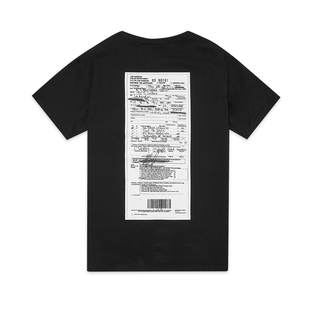Philip Roth Notice T-Shirt Black
