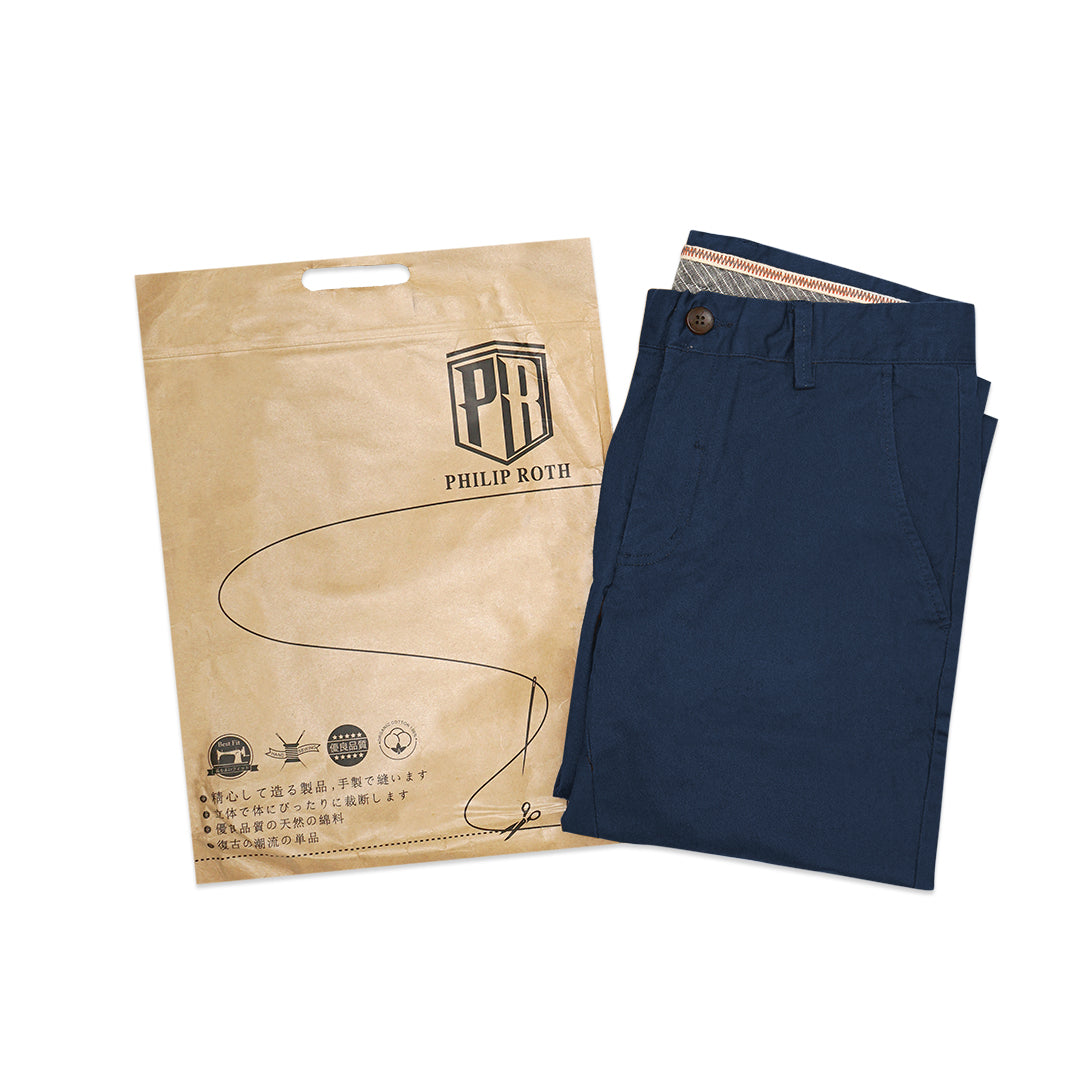Philip Roth Slim Fit Chino Pants Navy