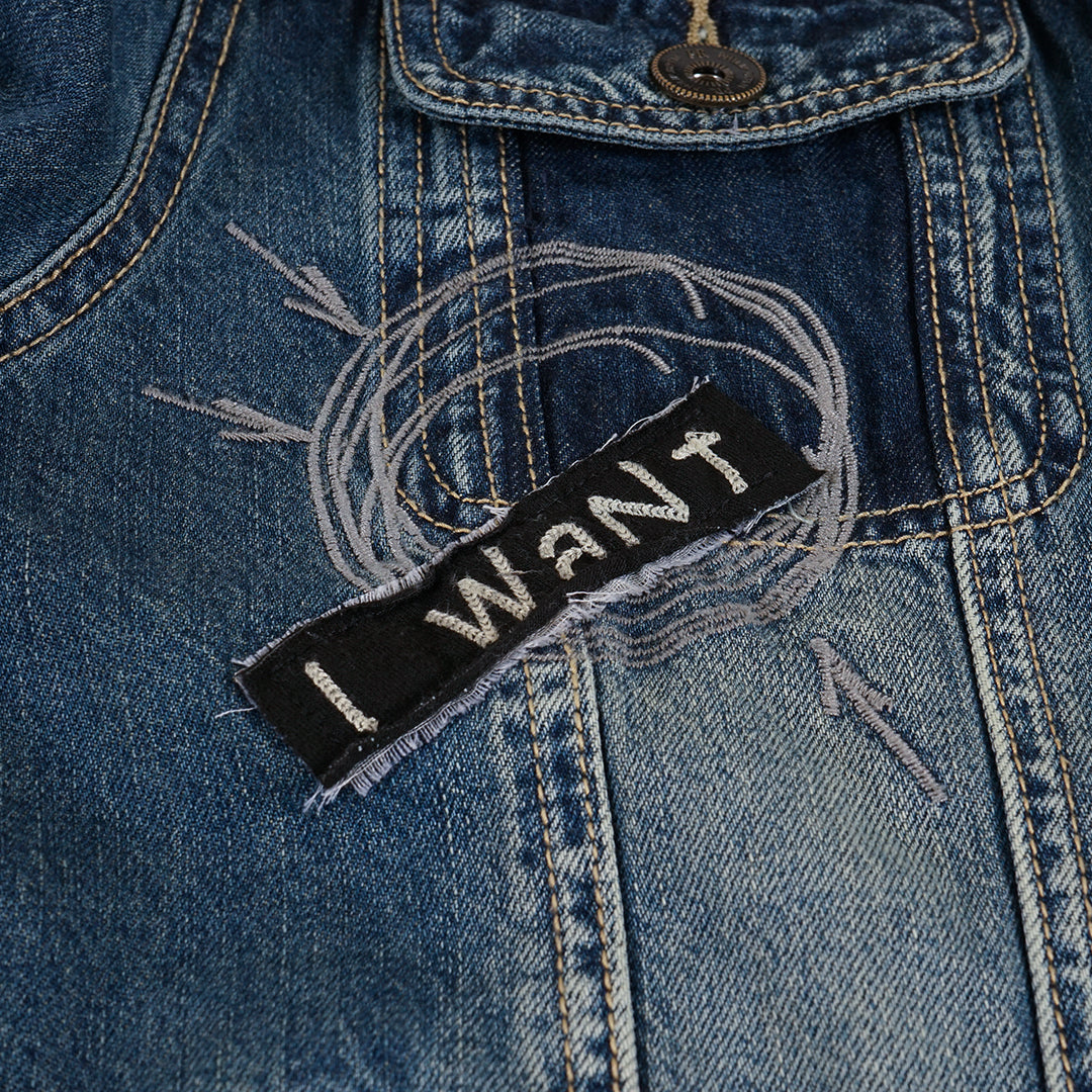 Philip Roth X Desigual Patches Denim Jacket