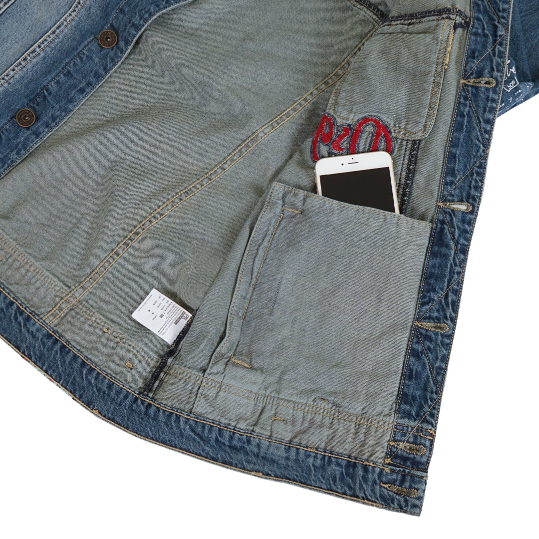 Philip Roth X Desigual Patches Denim Jacket