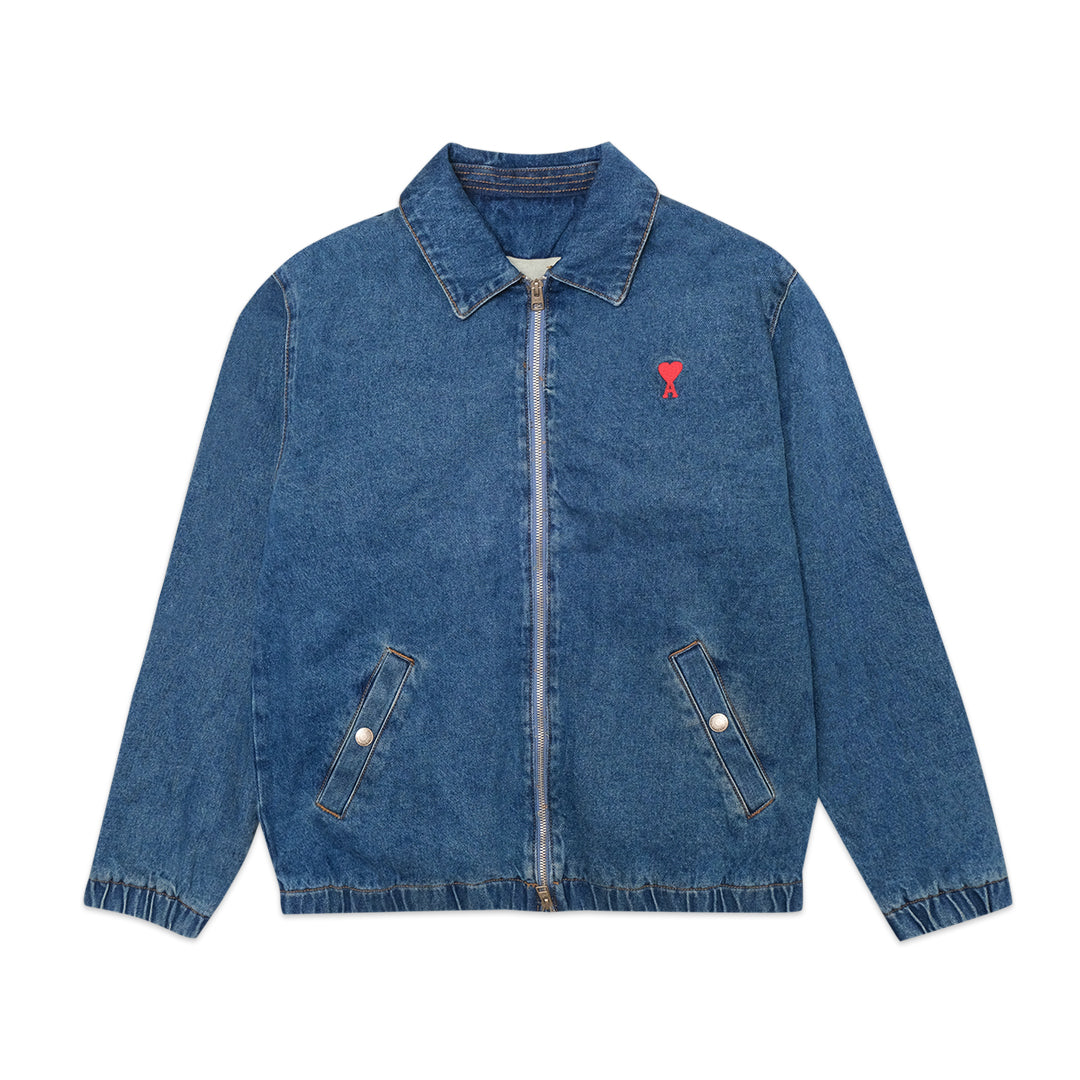 4M1 Heart Denim Jacket