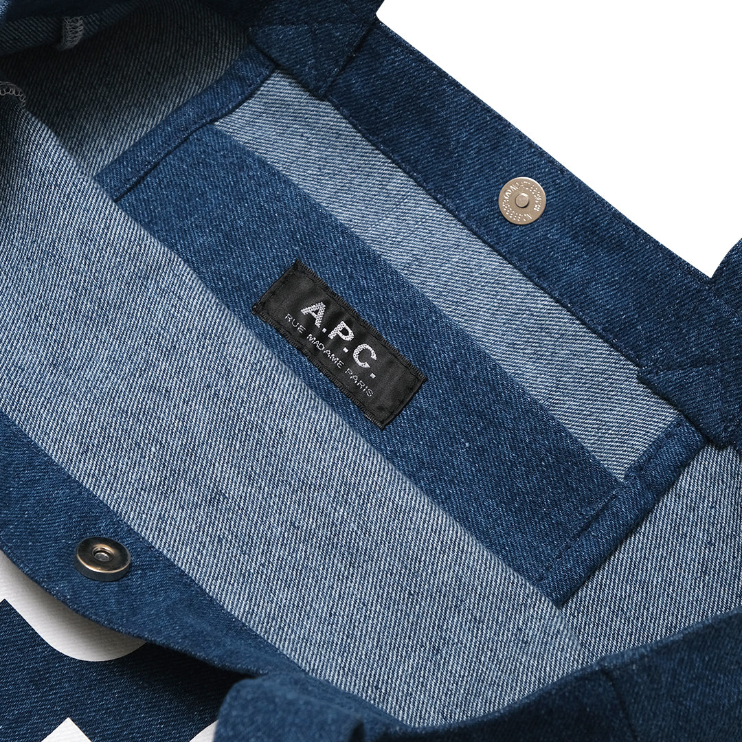 APC Laure Denim Tote Bag