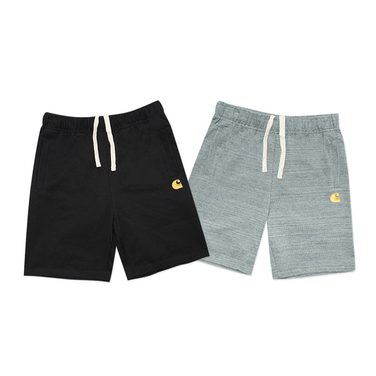 CHT Embroidered Gold Logo Shorts