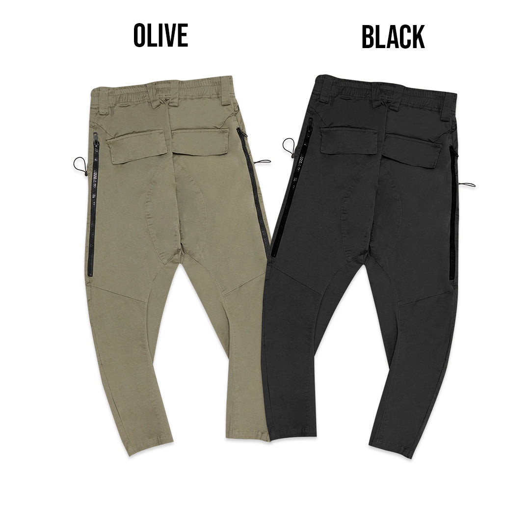 Philip Roth Side Zipper Cargo Pants