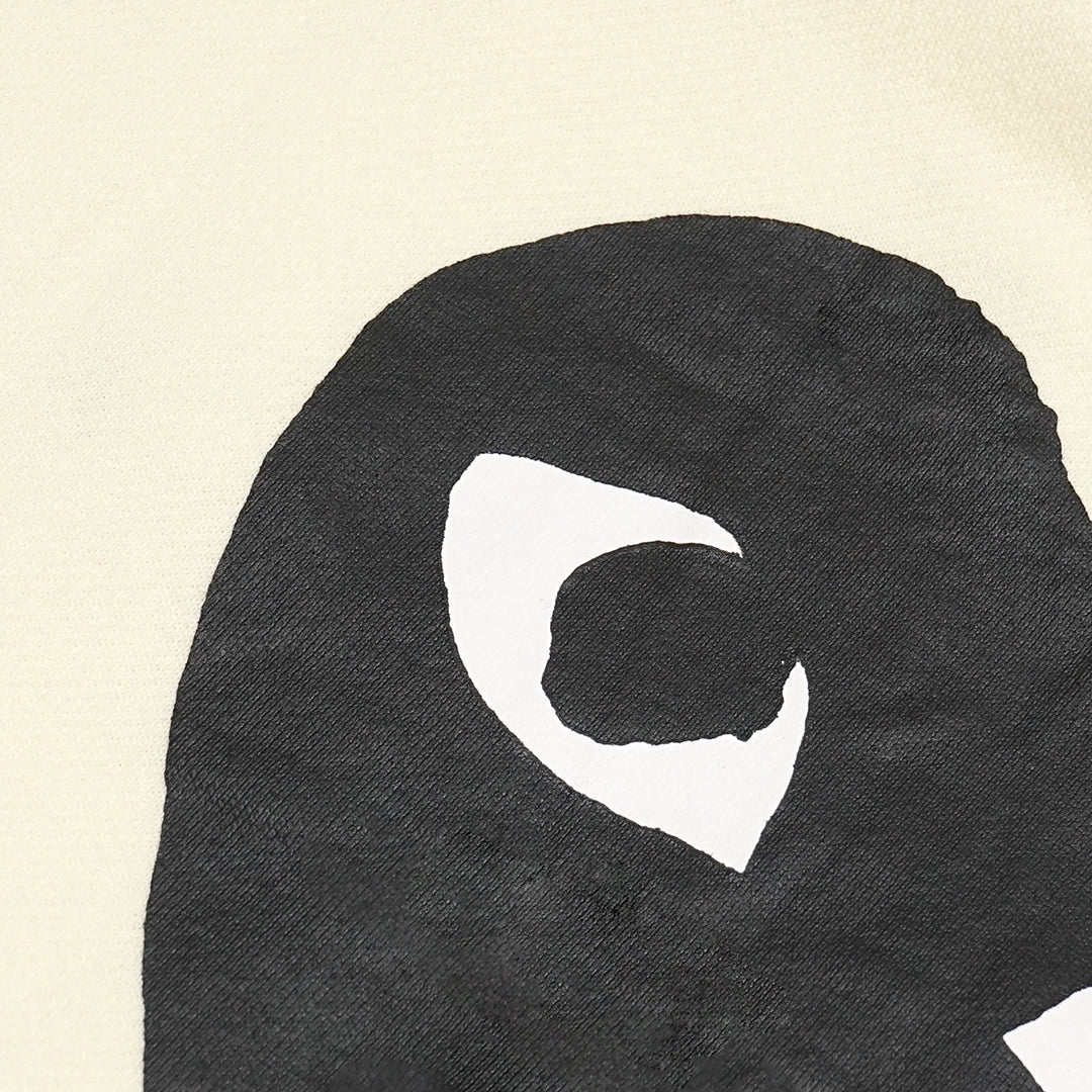 CDG Play Big Heart Zip-Up Hoodie